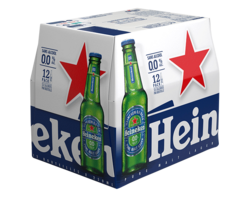 Heineken 0.0 bière blonde sans alcool 12x25cl