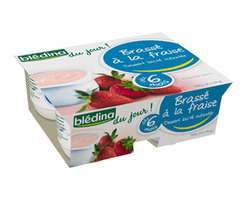 Brassé à la fraise - dès 6 mois