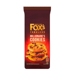 Fox's Fabulous Millionaire's Cookies 180g