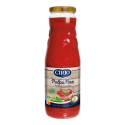 Polpa fine au basilic bouteille 680g