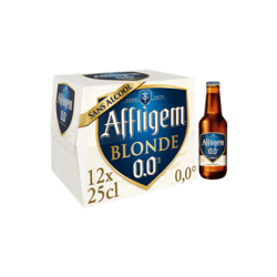 Affligem 0.0 bière d'Abbaye sans alcool 12x25cl 0.0°