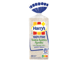 100% mie Sans Sucres Ajoutés