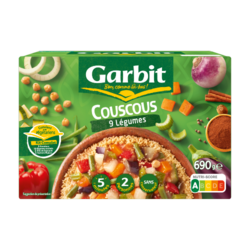 Couscous aux 9 légumes 690G