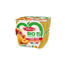 Pomme Poire - Pomme Abricot 8x100g