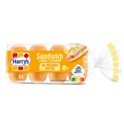 Sandwich au beurre 360 g