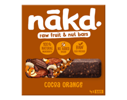 nakd. Cocoa Orange 4 x 35g