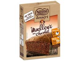 Préparation pour Moelleux au chocolat