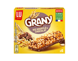 GRANY Riz Soufflé et Chocolat x6