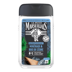 Le Petit Marsellais Gel Douche Homme Mineraux Cedre 250Ml 