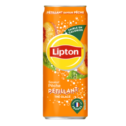 Lipton® Ice Tea Pétillant Pêche 33 cl
