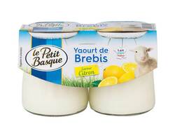 Yaourt de brebis citron 2x125g