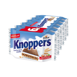 Knoppers Gaufrettes Lait Noisette x6 150g