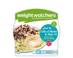 Pavé de Colin d'Alaska et deux riz 