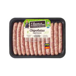 Chipolatas supérieures x12 (660g)