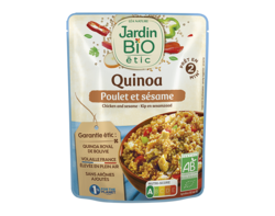 Quinoa poulet sésame