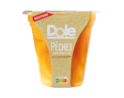 Dole Pêches au jus 198g