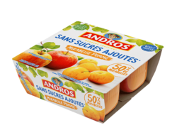 Sans Sucres Ajoutés* Mirabelle Pomme x4