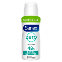 Sanex Zero% Extra Control Compressé 100ML