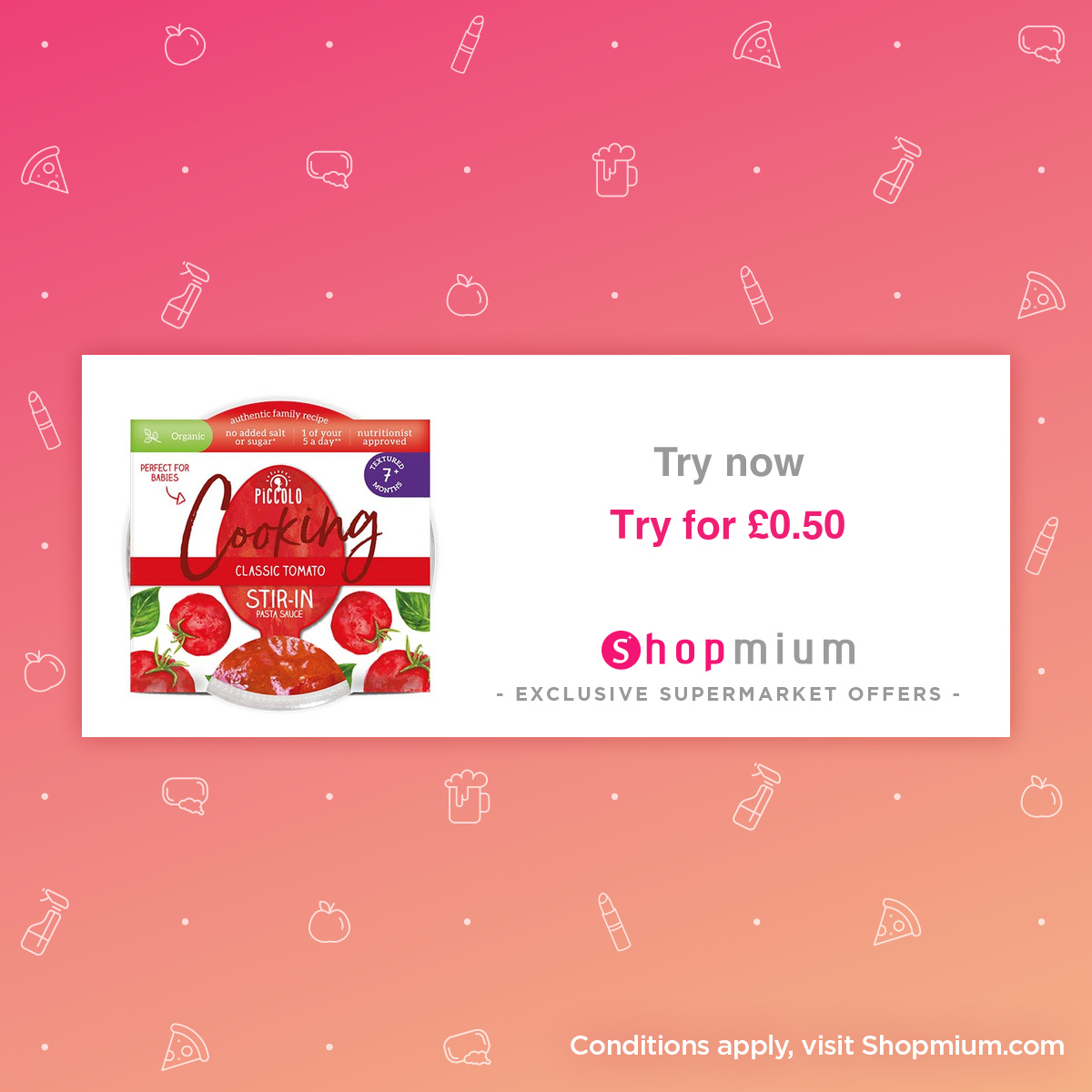 Shopmium Piccolo Organic