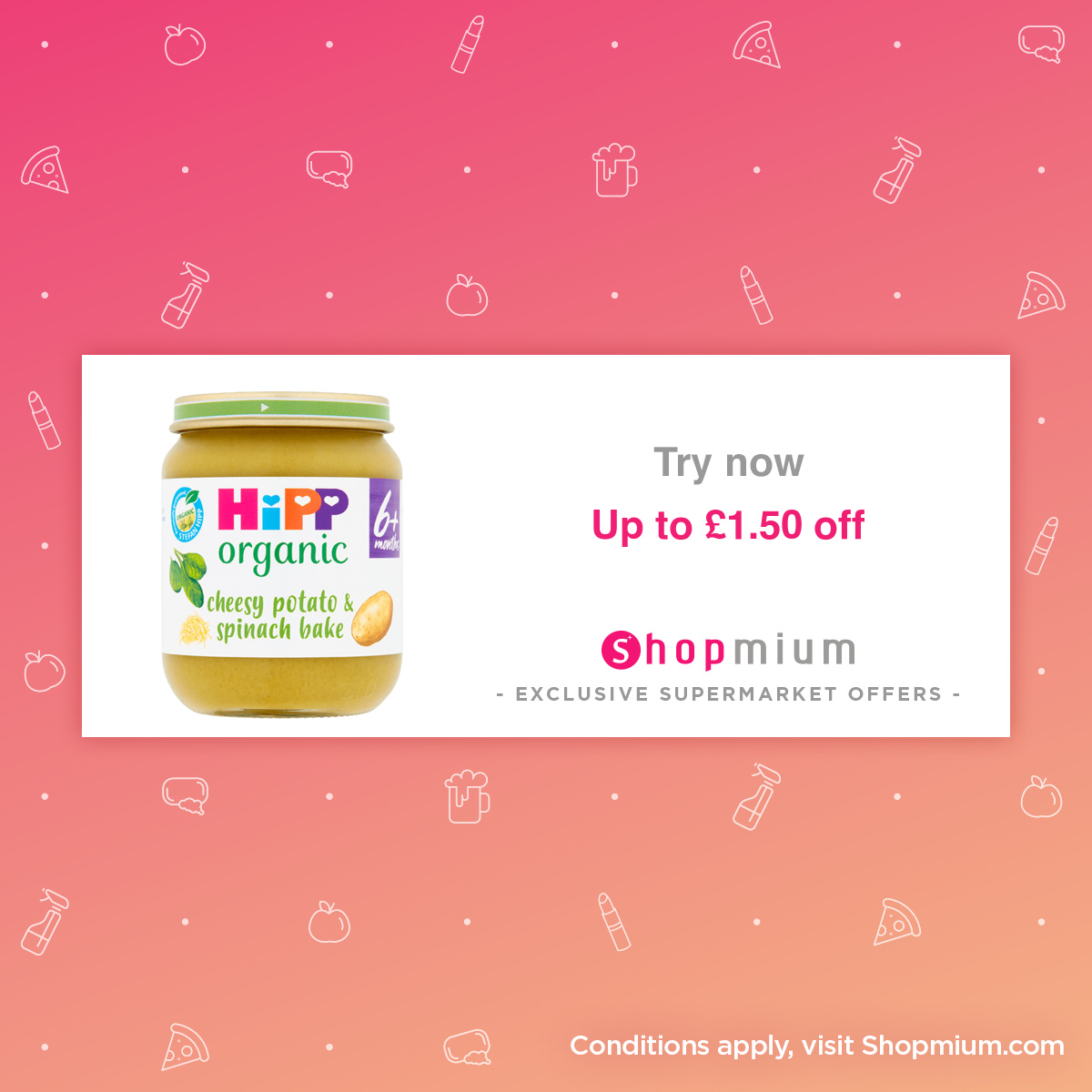 Shopmium HiPP Organic Baby Food Jars