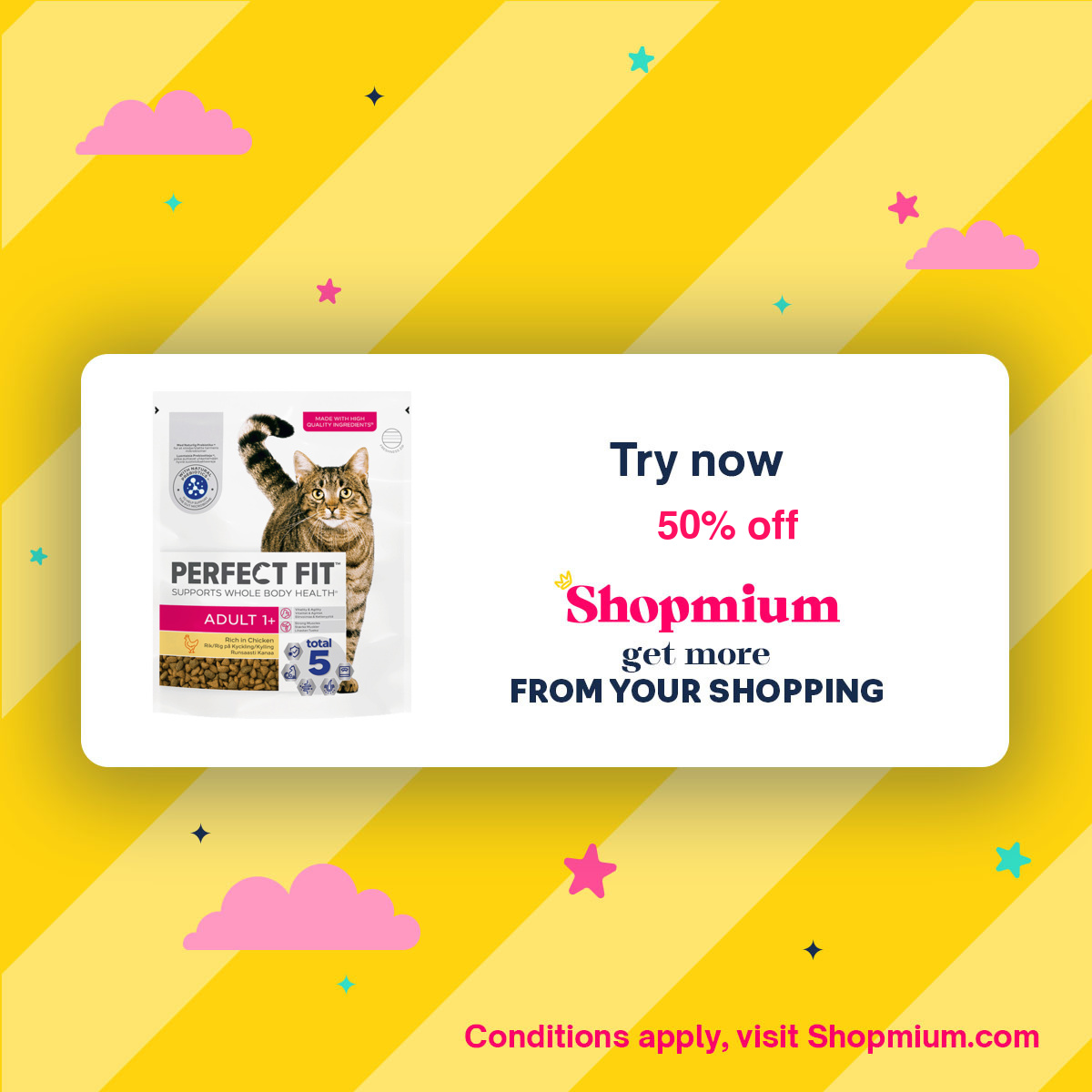 Shopmium PERFECT FIT™ Dry Complete Cat Food