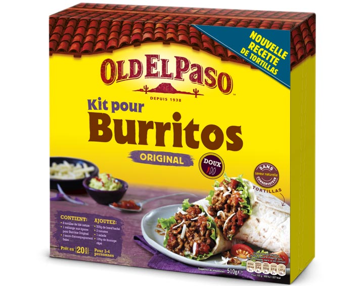 Shopmium Old El Paso Kit pour Burritos