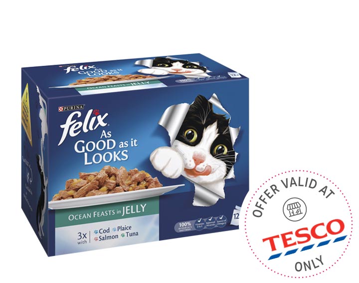 felix doubly delicious cat food tesco