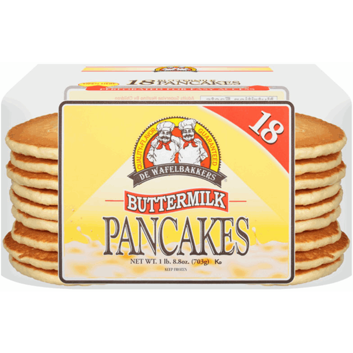 18 count Buttermilk Frozen Pancakes