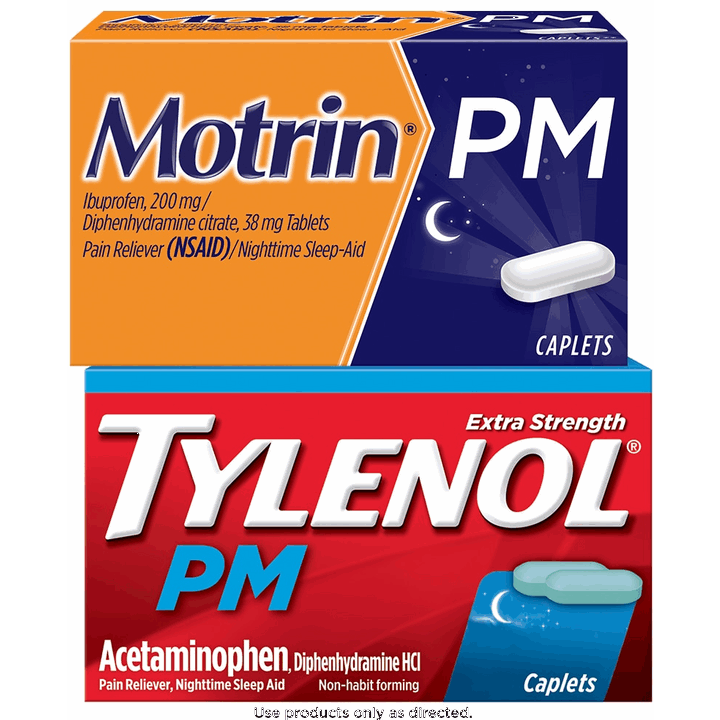 Shopmium TYLENOL PM, SIMPLY SLEEP, MOTRIN® PM