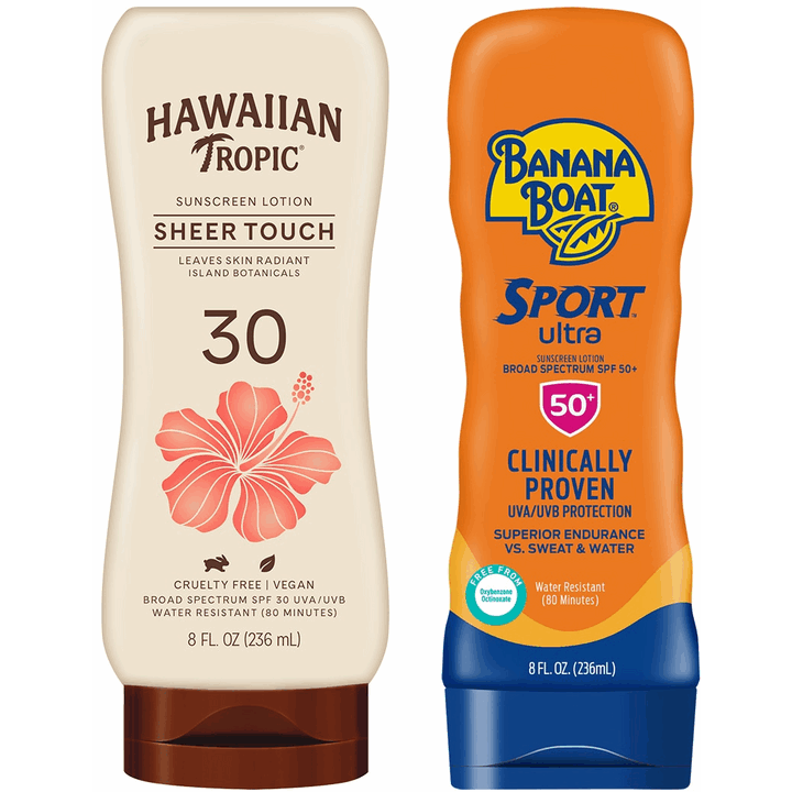 Shopmium Banana Boat® or Hawaiian Tropic®