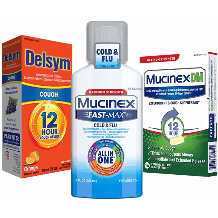 Shopmium MUCINEX® or DELSYM®