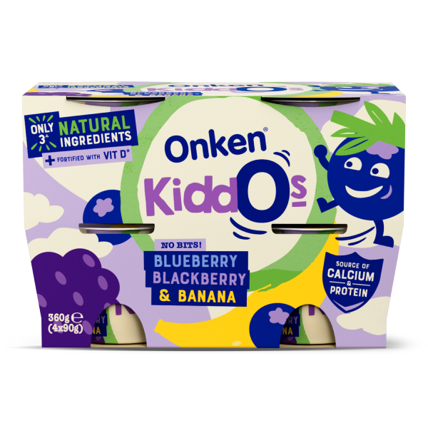 Blueberry, Blackberry & Banana 4x90g