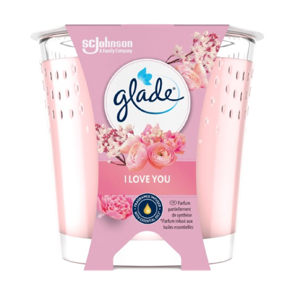 Bougie parfumée petite Je t’aime 30h