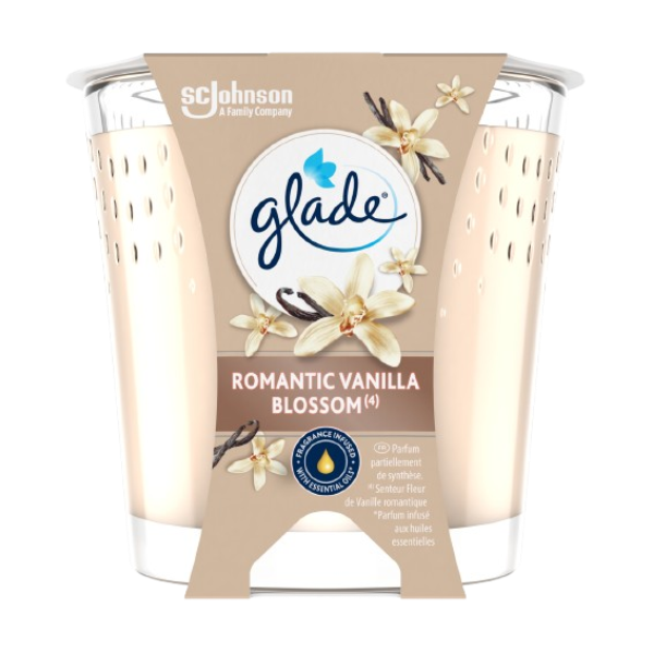 Geurkaars klein Vanilla 30u