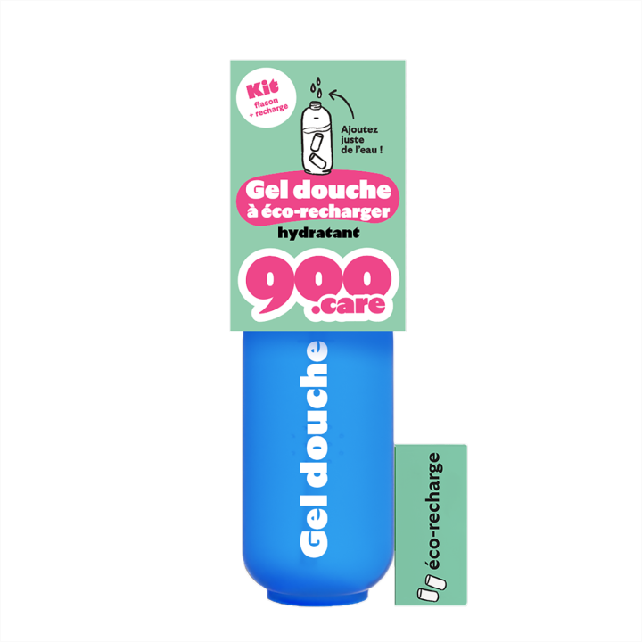 Kit Gel Douche Hydratant à éco-recharger
