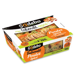 Sodebo - Taboulé au poulet épicé