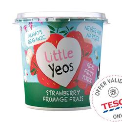 Strawberry Fromage Frais Big Pots 340g