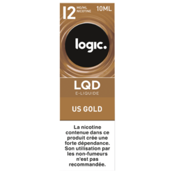 Bouteille e-liquide LQD US Gold 12mg/ml