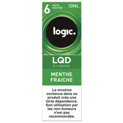 Bouteille e-liquide LQD Menthe Fraiche 6mg/ml