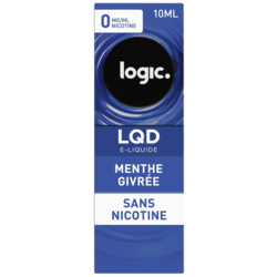 Bouteille e-liquide LQD Menthe Givrée 0mg/ml