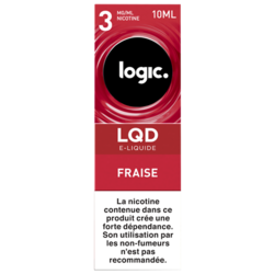 Bouteille e-liquide LQD Fraise 3mg/ml