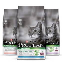 Pro Plan STERILISED au lapin, riche en dinde et riche en saumon 1,5kg