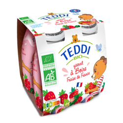 Yaourt à boire Fraise de France 4x100g