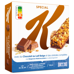 Barres Special K Croustillantes au Chocolat au Lait