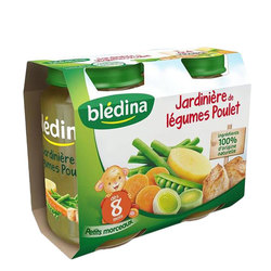 Jardinière de légumes Poulet dès 8 mois