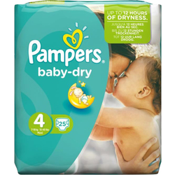 Pampers Baby-Dry, taille 4 (25 couches)