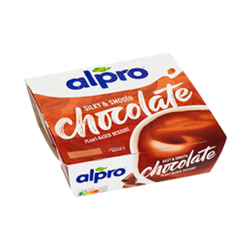 Alpro Dessert silky & smooth chocolate 4x125g