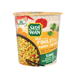 Cup de Riz saveur Poulet au Curry Japonais