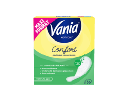 Vania Protège-slips Confort Aloe Vera x56
