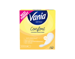 Vania Protège-slips Confort Sans Parfum x56